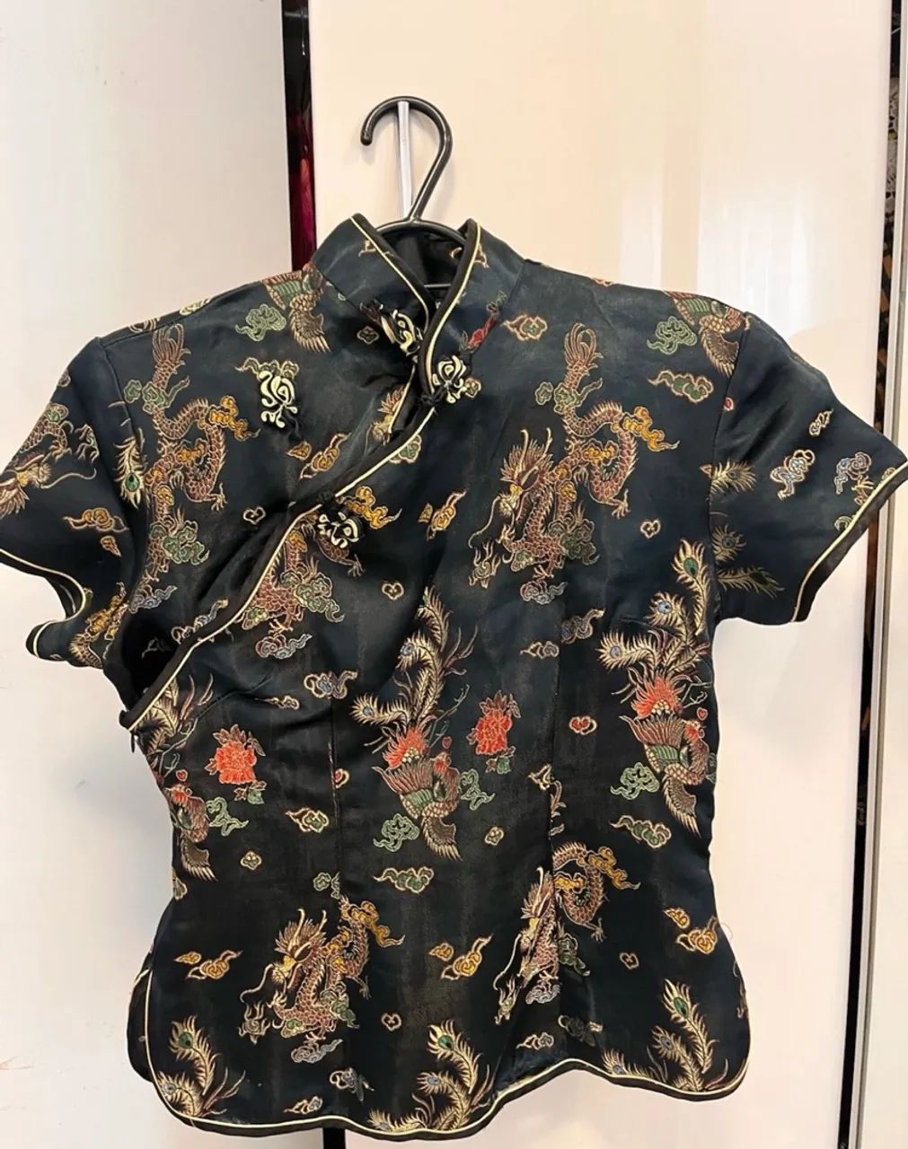 Conjunto chinês blusa e vestido  - Foto 2