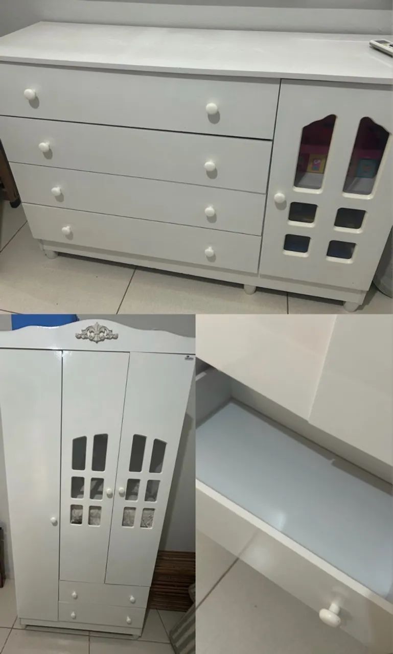 Guarda-roupa + cômoda 