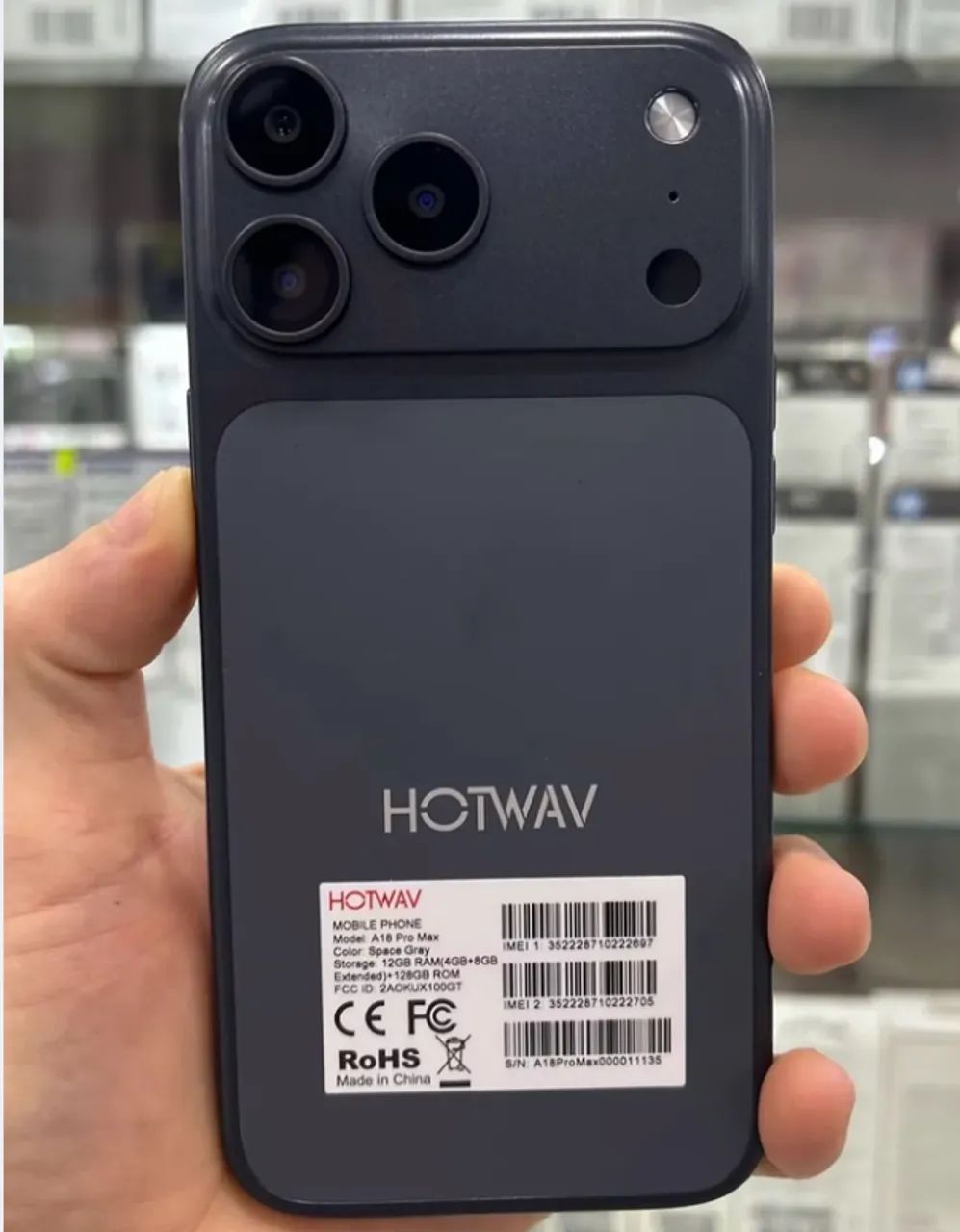 Sabor 18 pro Max| hotwav A18 pro Max  - Foto 5