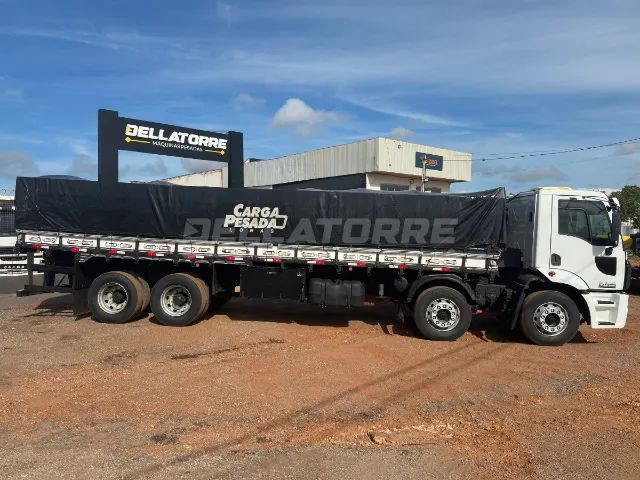 FORD CARGO 2422 2012 BITRUCK GRANELEIRO PNEUS NOVOS - Foto 3