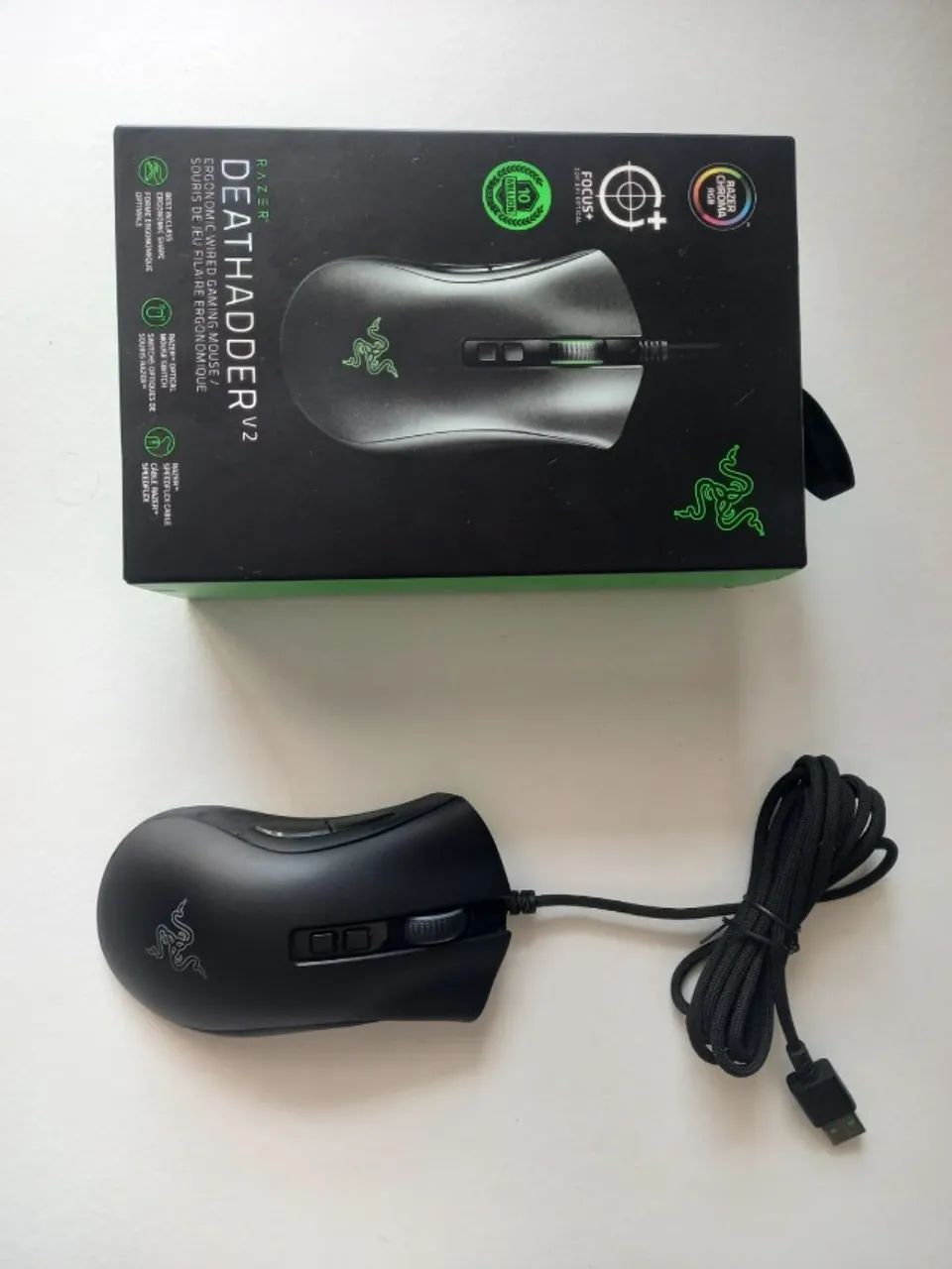 MOUSE RAZER DEATHADDER V2 - Foto 3