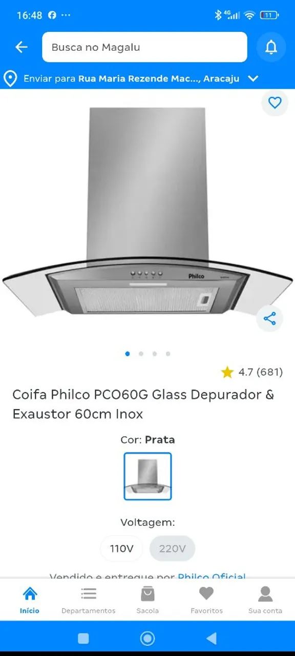 Coifa e depurador Philco  - Foto 2