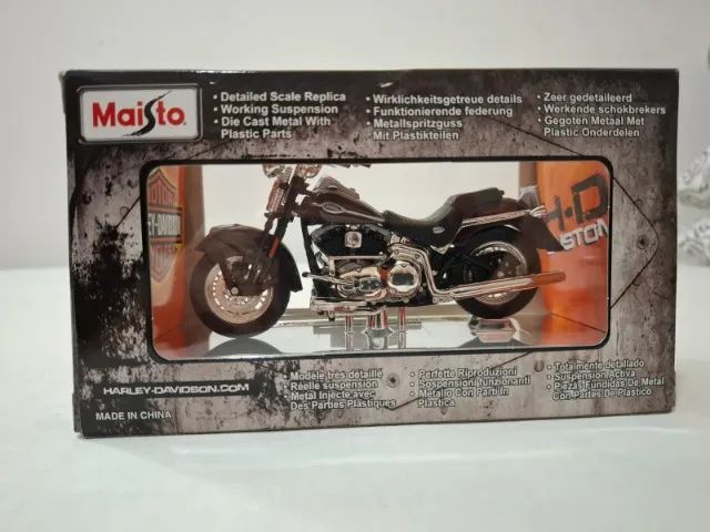 Moto Harley Davidson miniatura - Foto 2