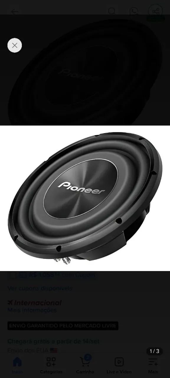 Sub da Pioneer slim - Foto 2