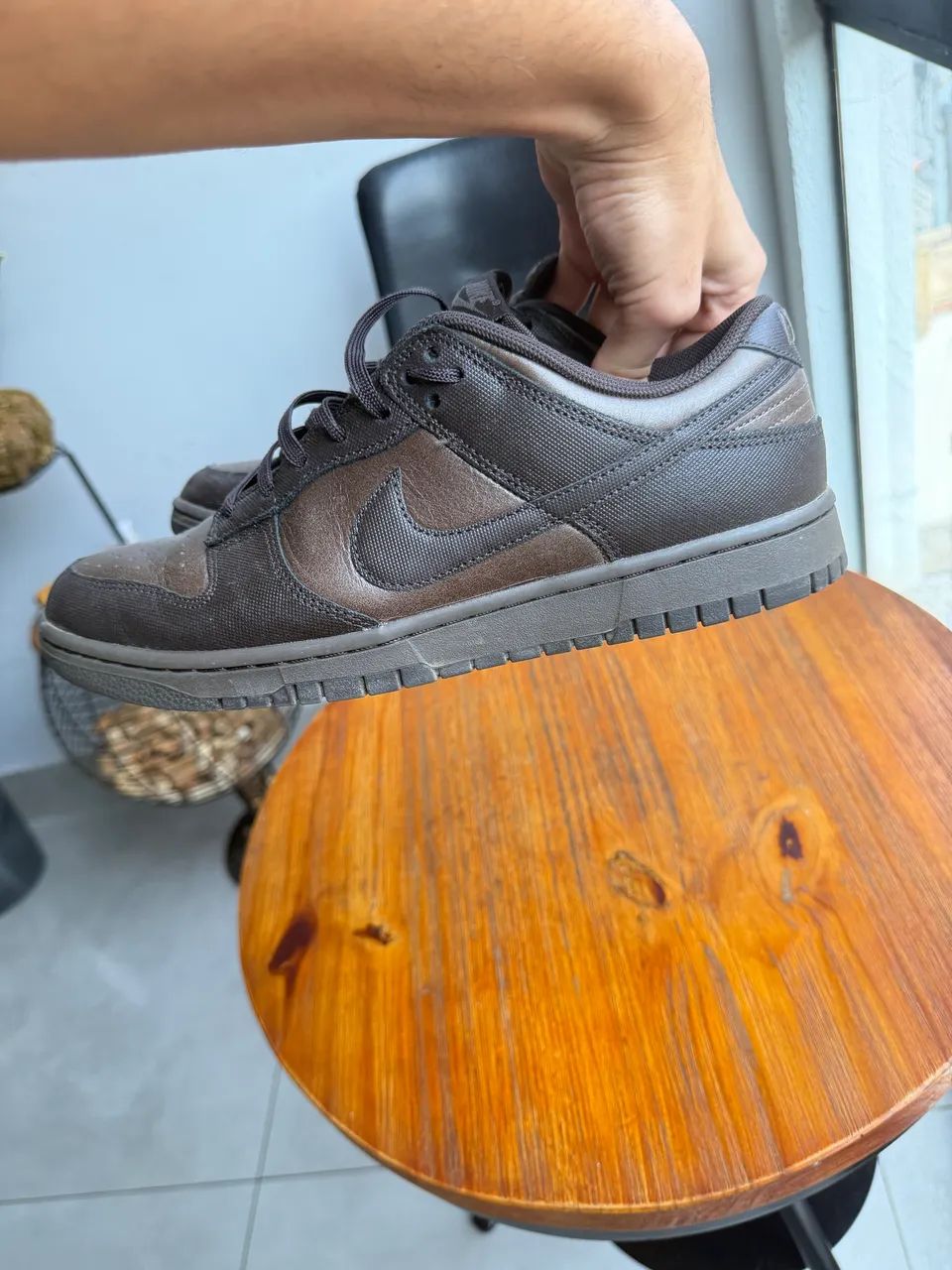 Tênis Nike Dunk Marrom Original - Foto 2