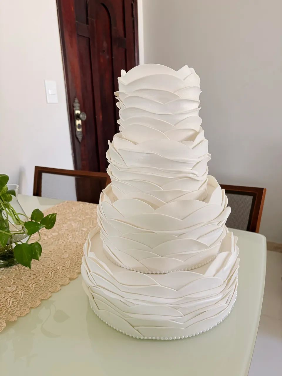 Bolo fake de casamento 