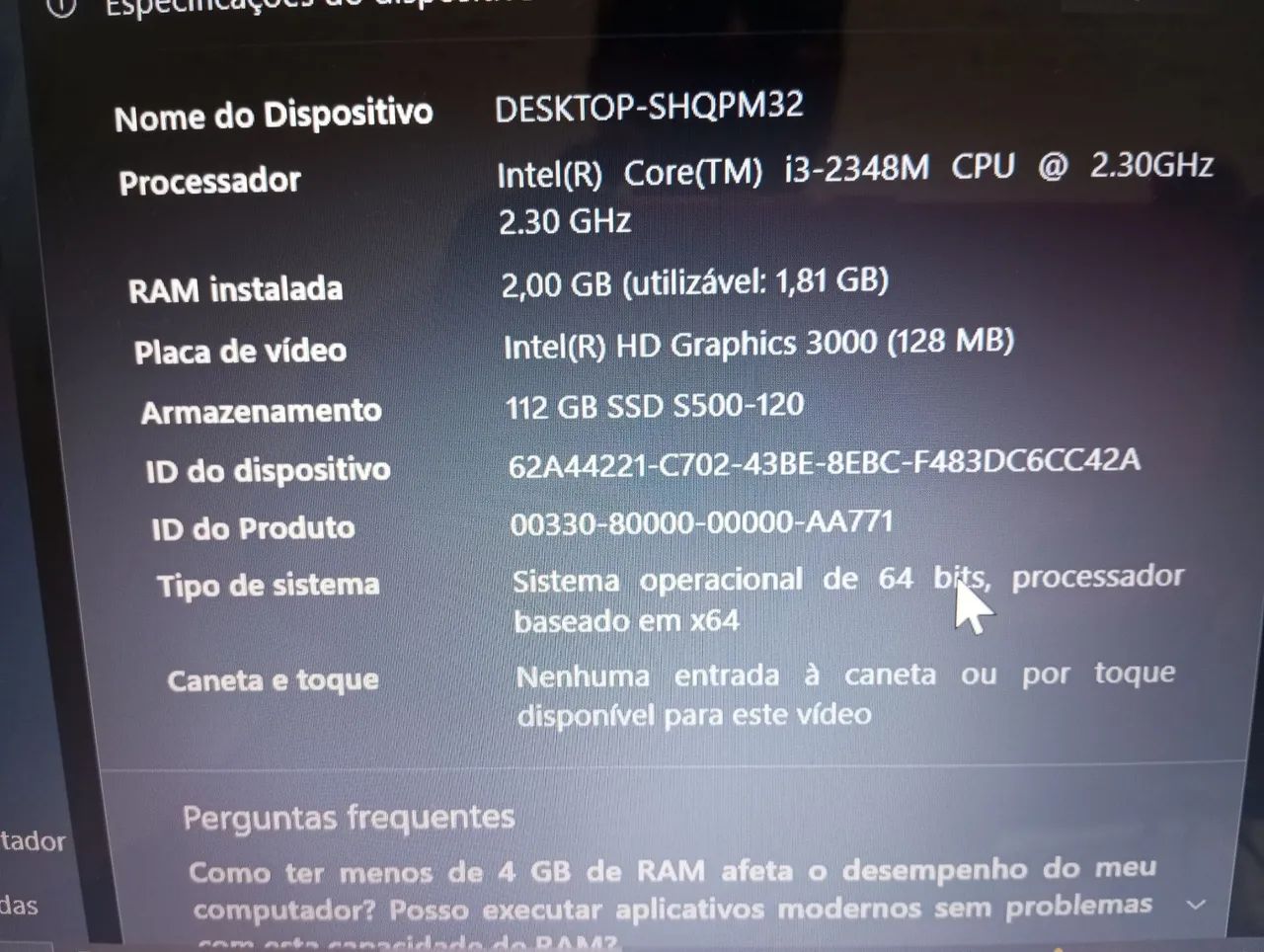 Notebook Acer Intel inside core i3. - Foto 5