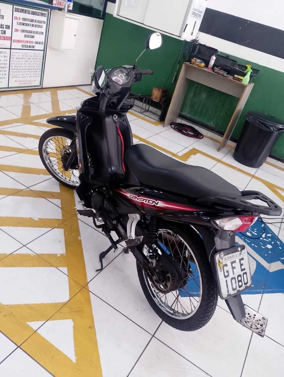 Crypton ed 115 2015 em dia só transferir * - Foto 2