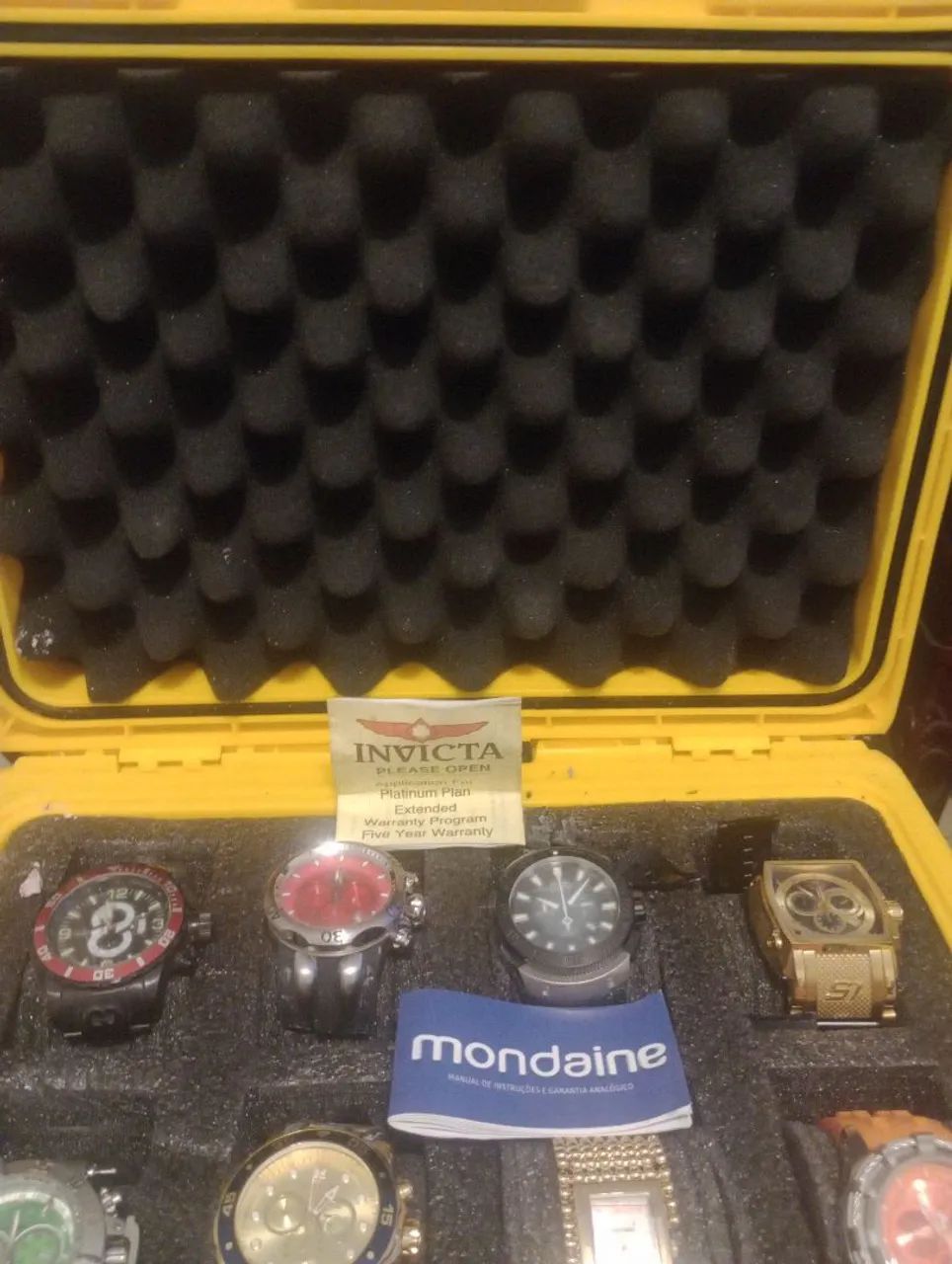 Conjunto de relógios invicta com maleta  - Foto 3