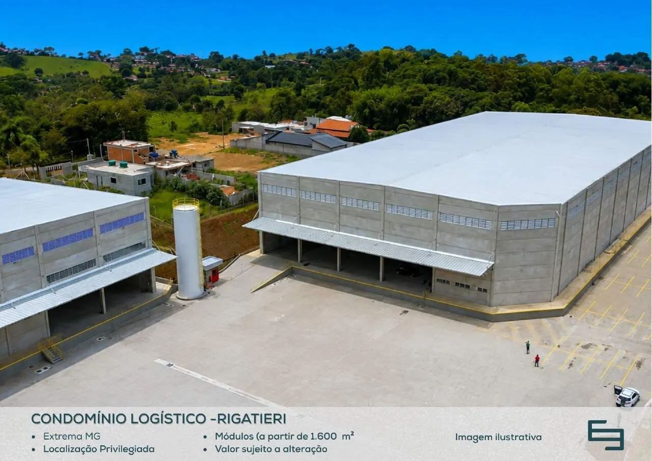 Galpão para alugar em Extrema/MG com 1.625,14 m²