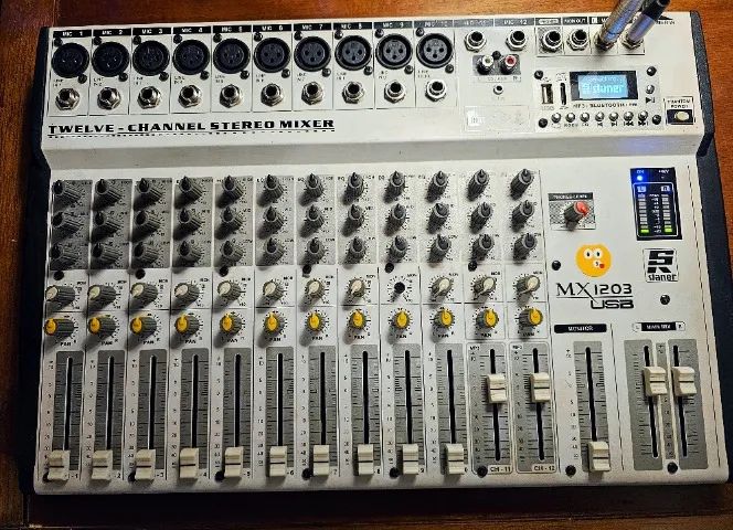 Caixa de Som e Mesa Staner (SR615A e MX1203) - Foto 2