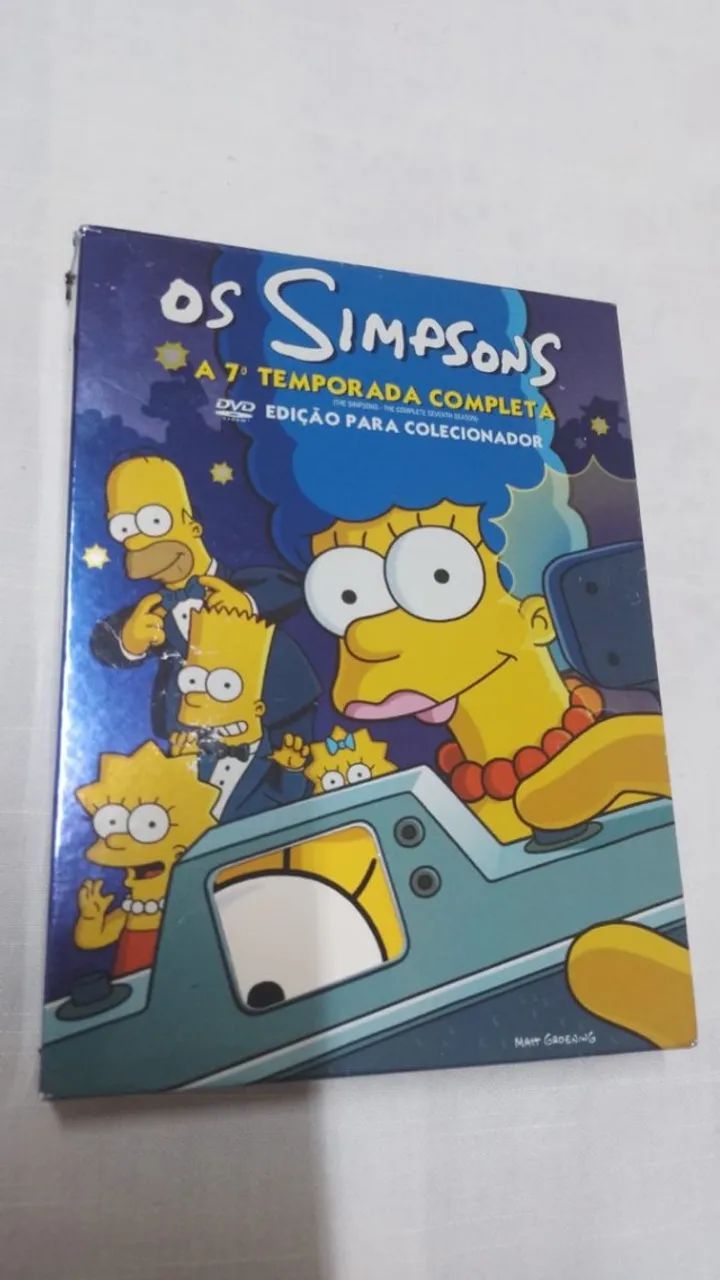 DVD Box Quadruplo Os Simpsons - A 7ª Temporada Completa - Edição Para Colecionador (23955)