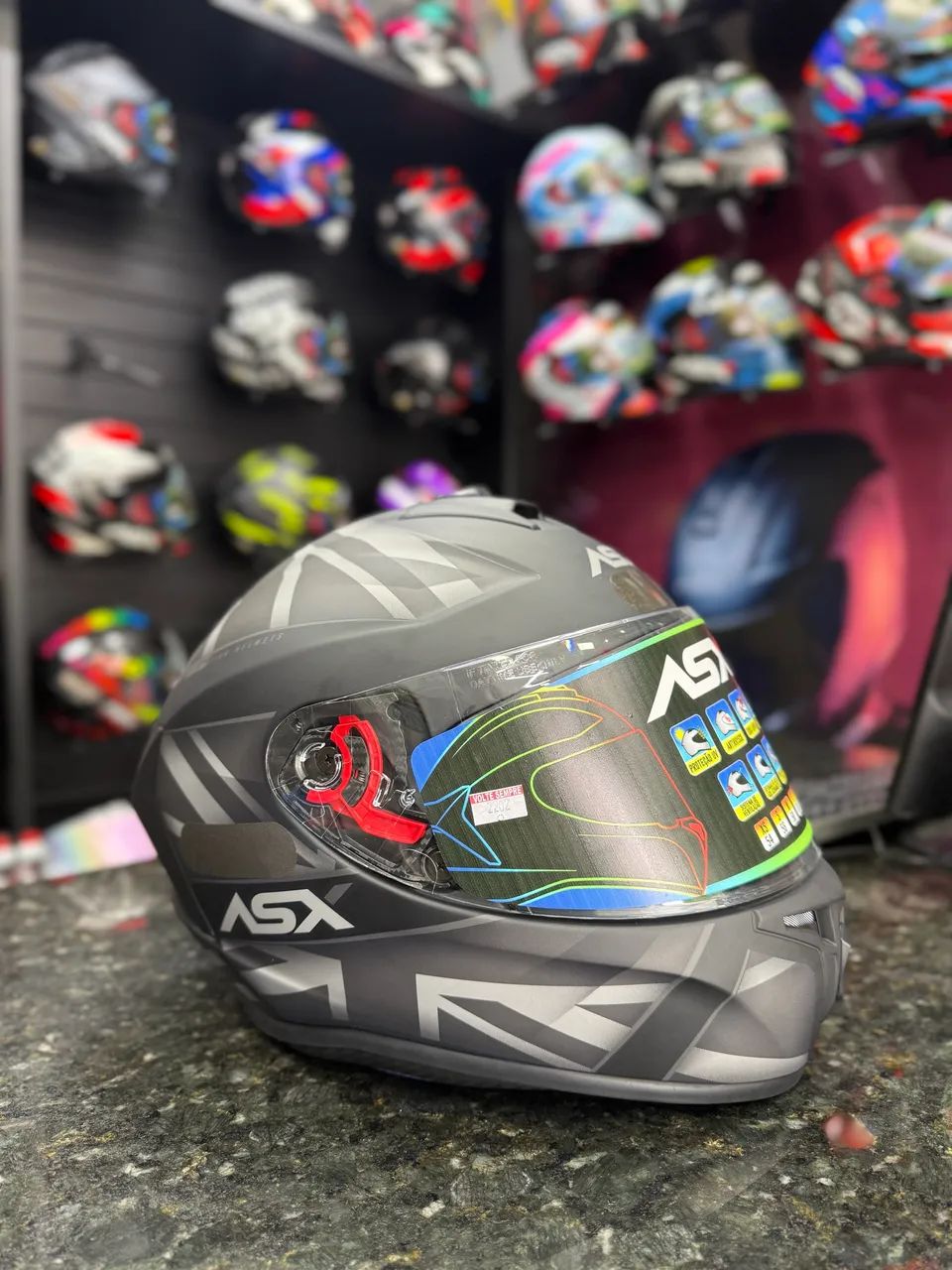 Capacete ASX  - Foto 5