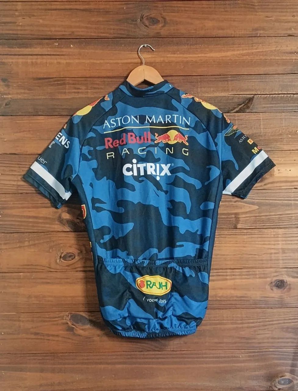 Jersey Camisa Ciclismo Red Bull Racing F1 Aston Martin Camo Tam G - Foto 2