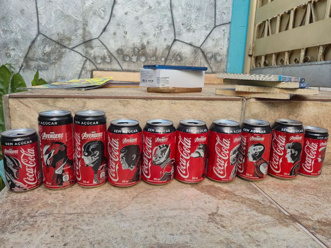 Coleção Latas Coca-Cola Marvel Vingadores