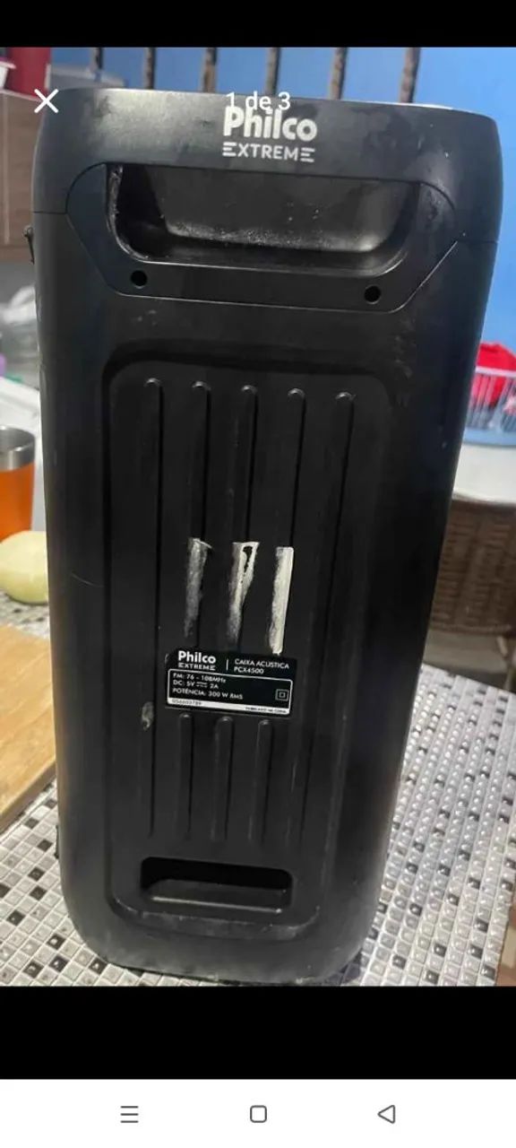 Caixa de som philco - Foto 3