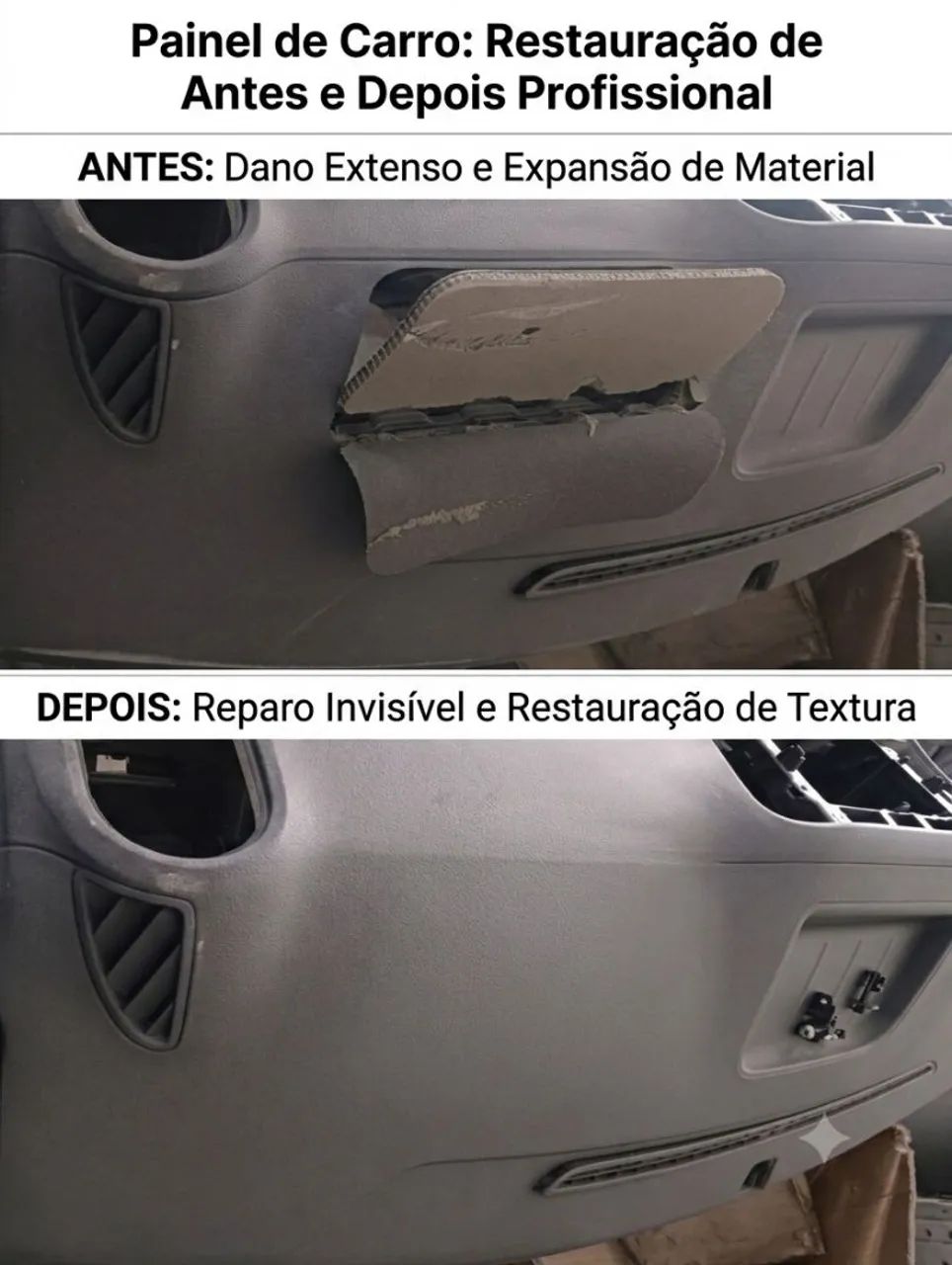 Restauração de Painel Automotivo - Acabamento Original! - Foto 2