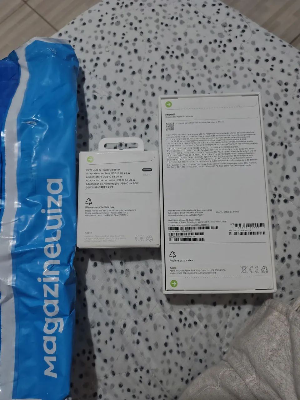iPhone 16 novo lacrado