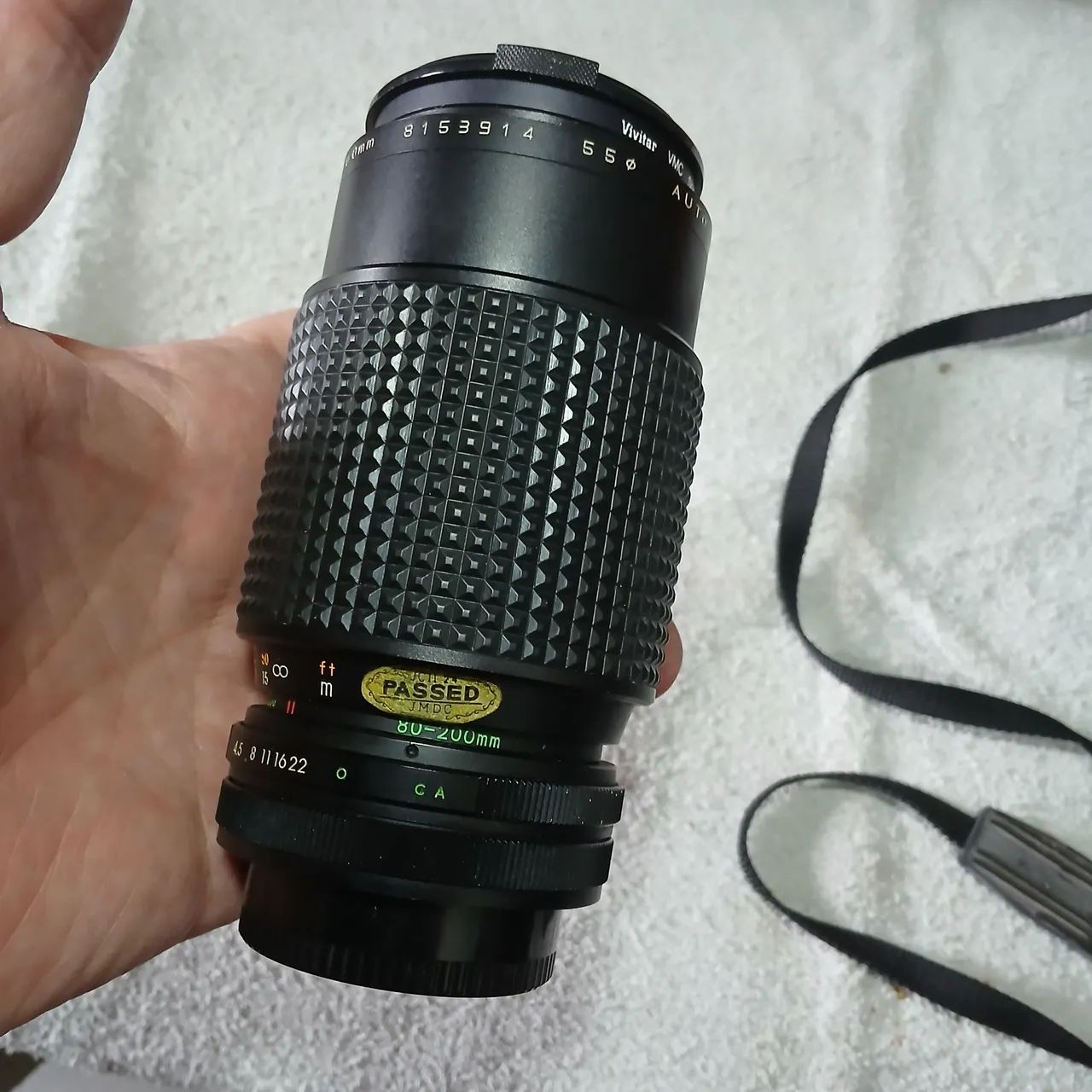 Teleobjetiva zoom 200mm com case - Foto 5