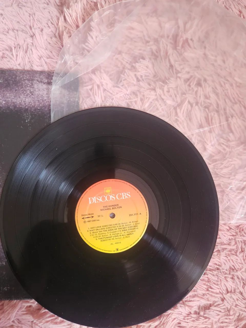 LP VINIL: Michael Bolton - The hunger  - Foto 3