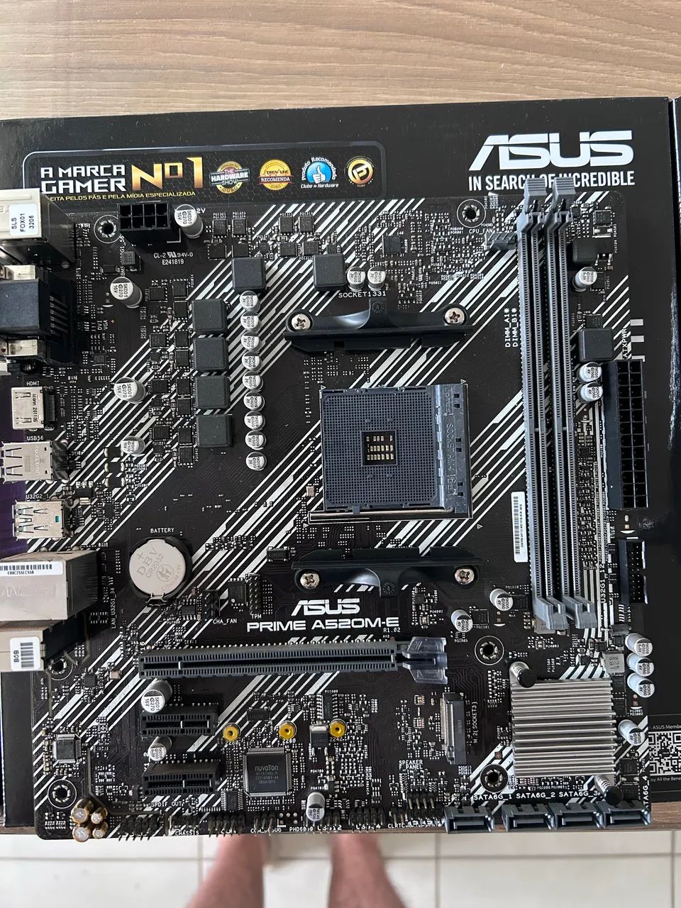Placa-mãe ASUS Prime A520M-E ? AM4 DDR4 - Foto 2