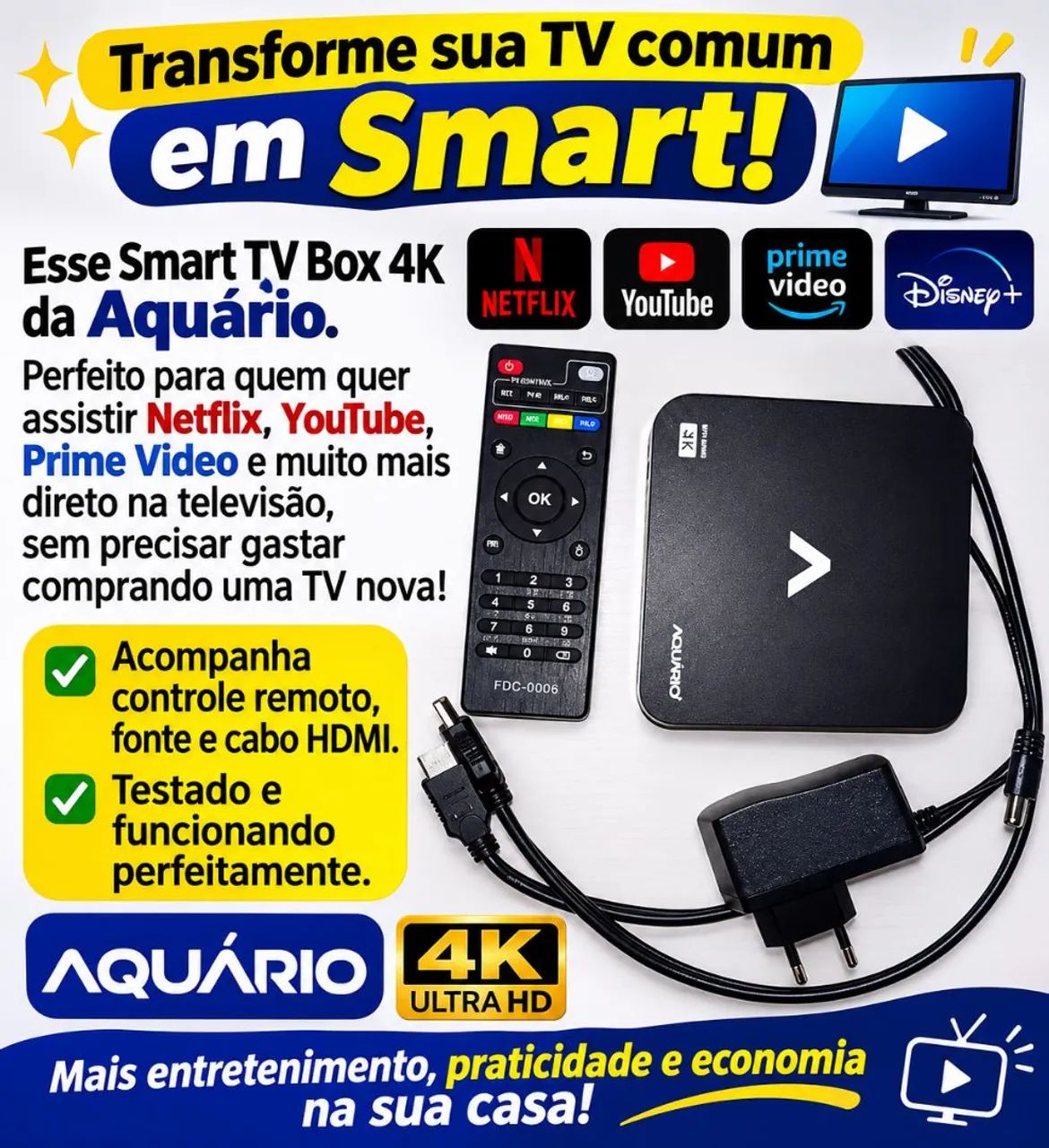 Aparelho box Aquario 