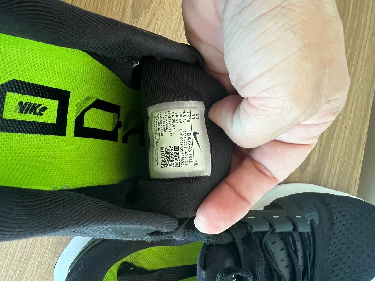 Tênis Nike Vomero 16 Original Número 43 - Foto 6