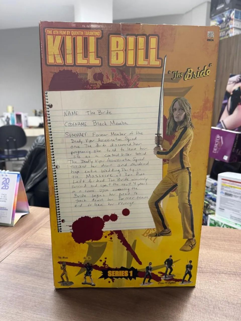 Boneco Kill Bill - Beatrix Kiddo - NECA 1/4 - Novo. - Foto 3