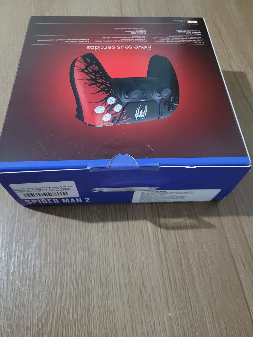 dualsense ps5 spider man lacrado - Foto 2