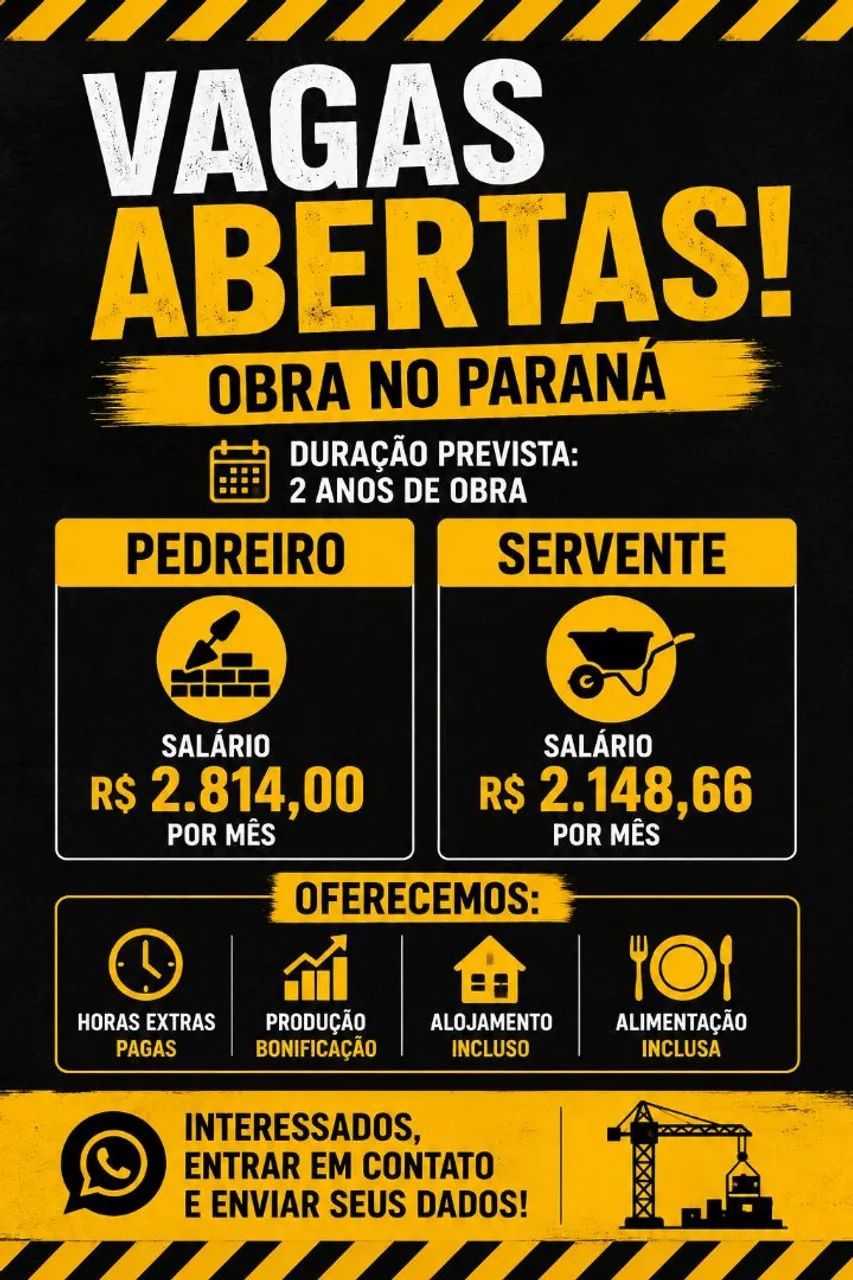 Vagas de emprego 