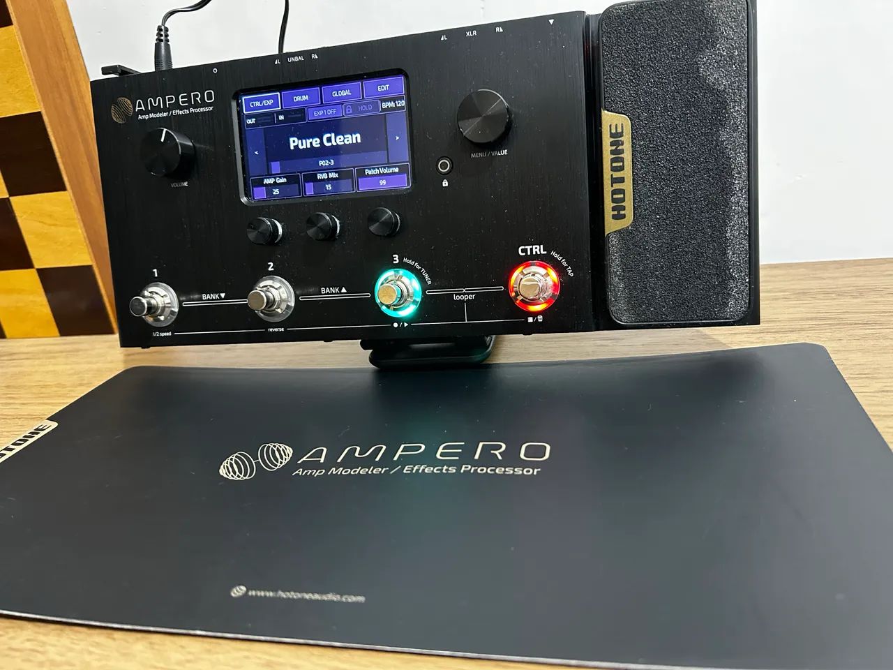 Pedaleira Hotone Ampero MP-100