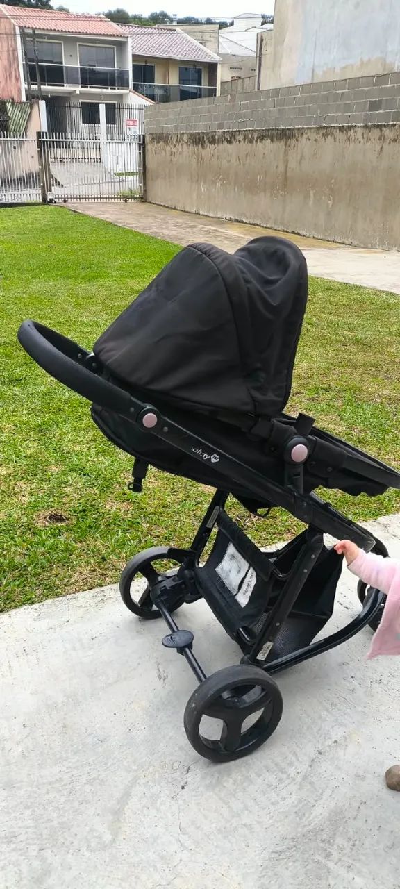 Carrinho de bebe safety 1st preto - Foto 3