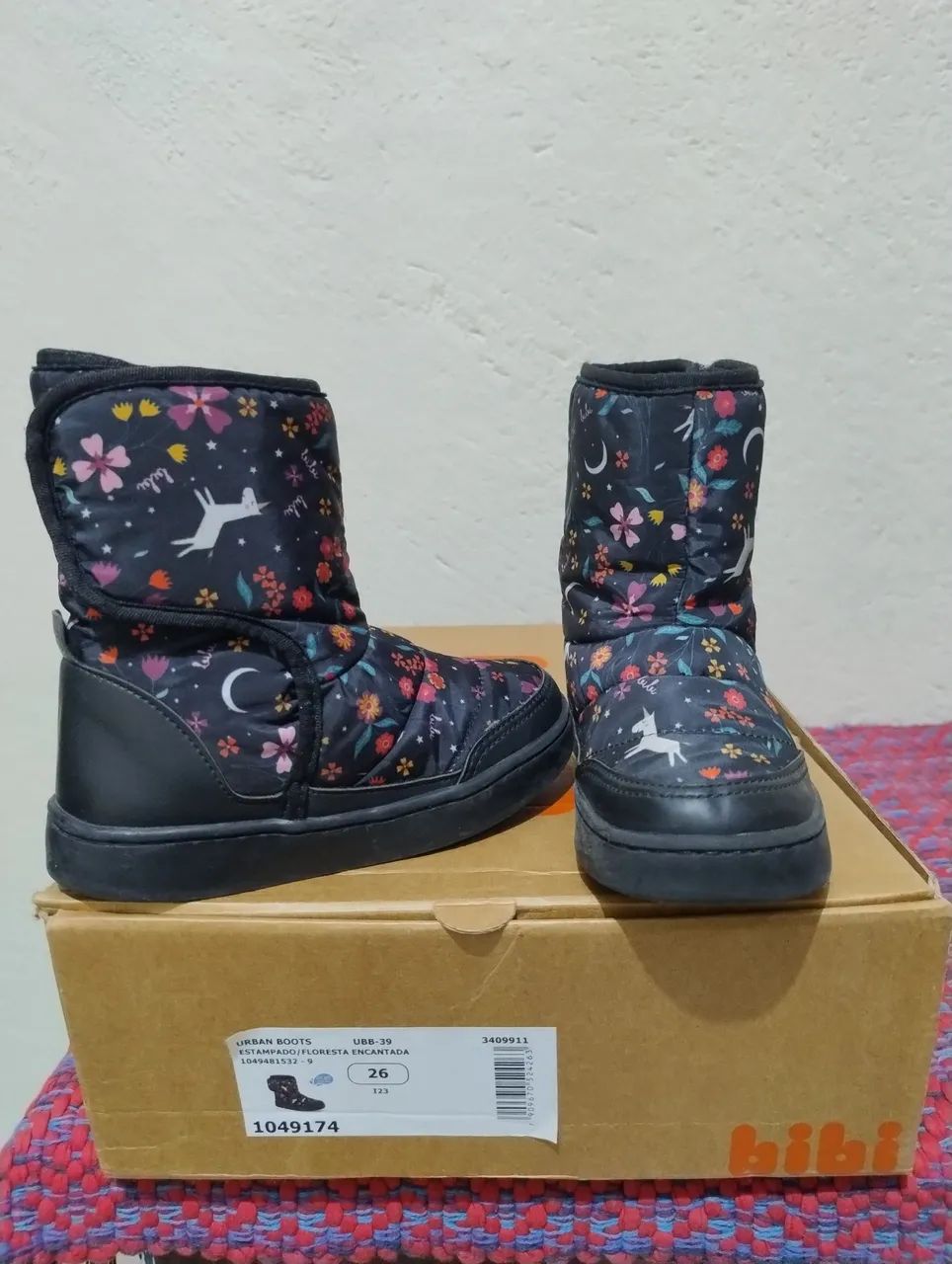Bota infantil Bibi Urban Boots Floresta Encantada  - Foto 4