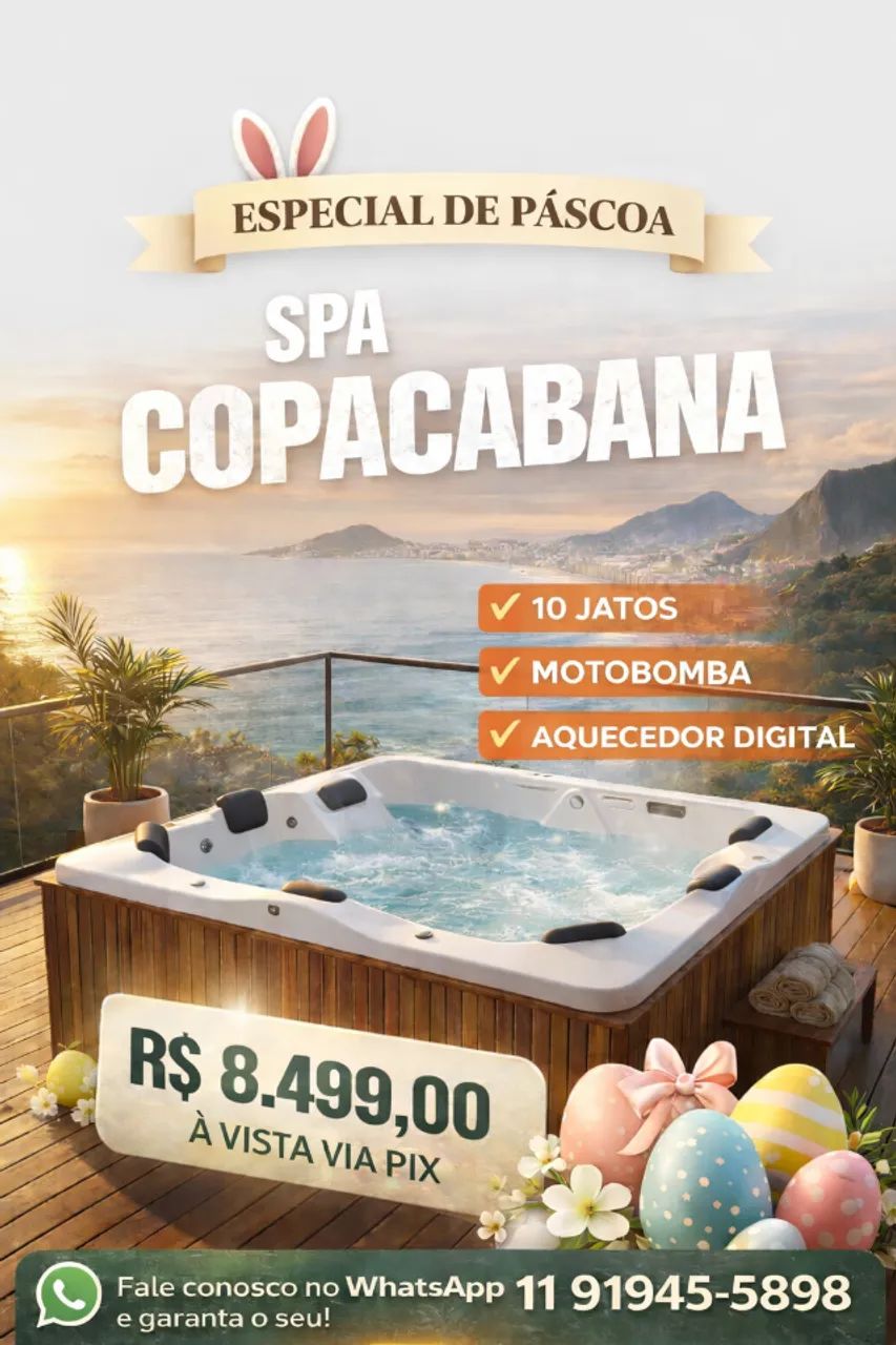 SPA 7 Lugares 2.40x2.20x0.90