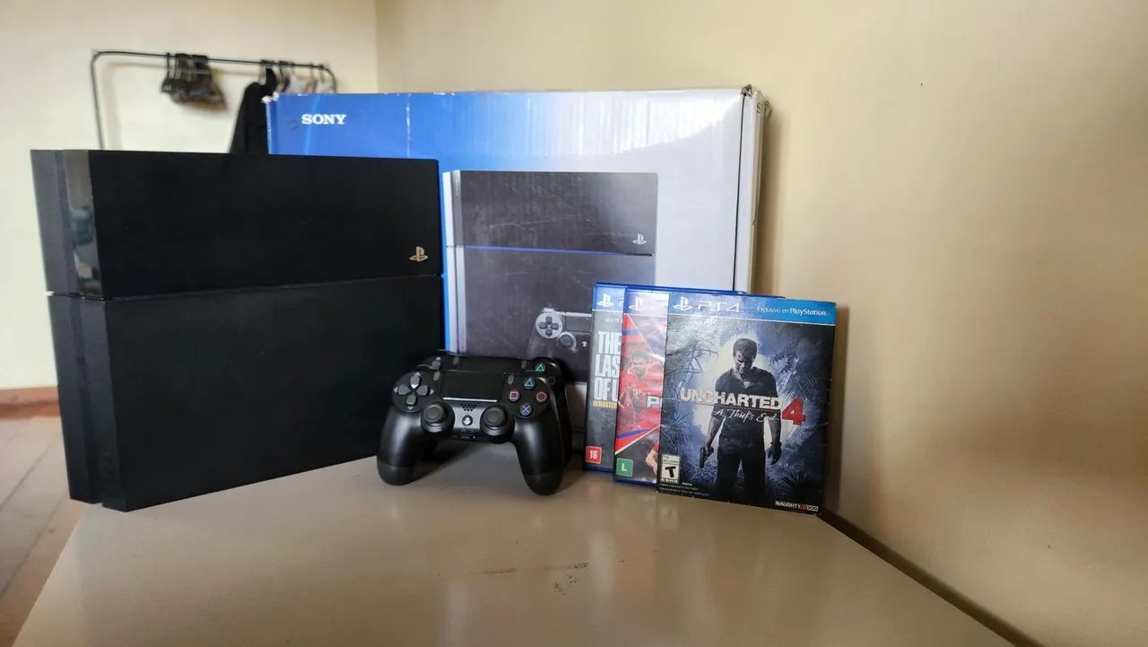 PS4 FAT completinho - Foto 3