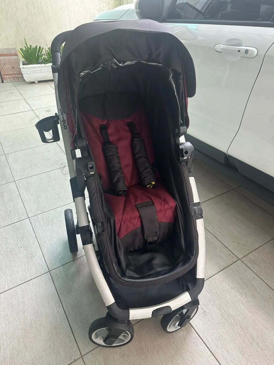 Carrinho de bebê e cadeirinha  - Foto 3