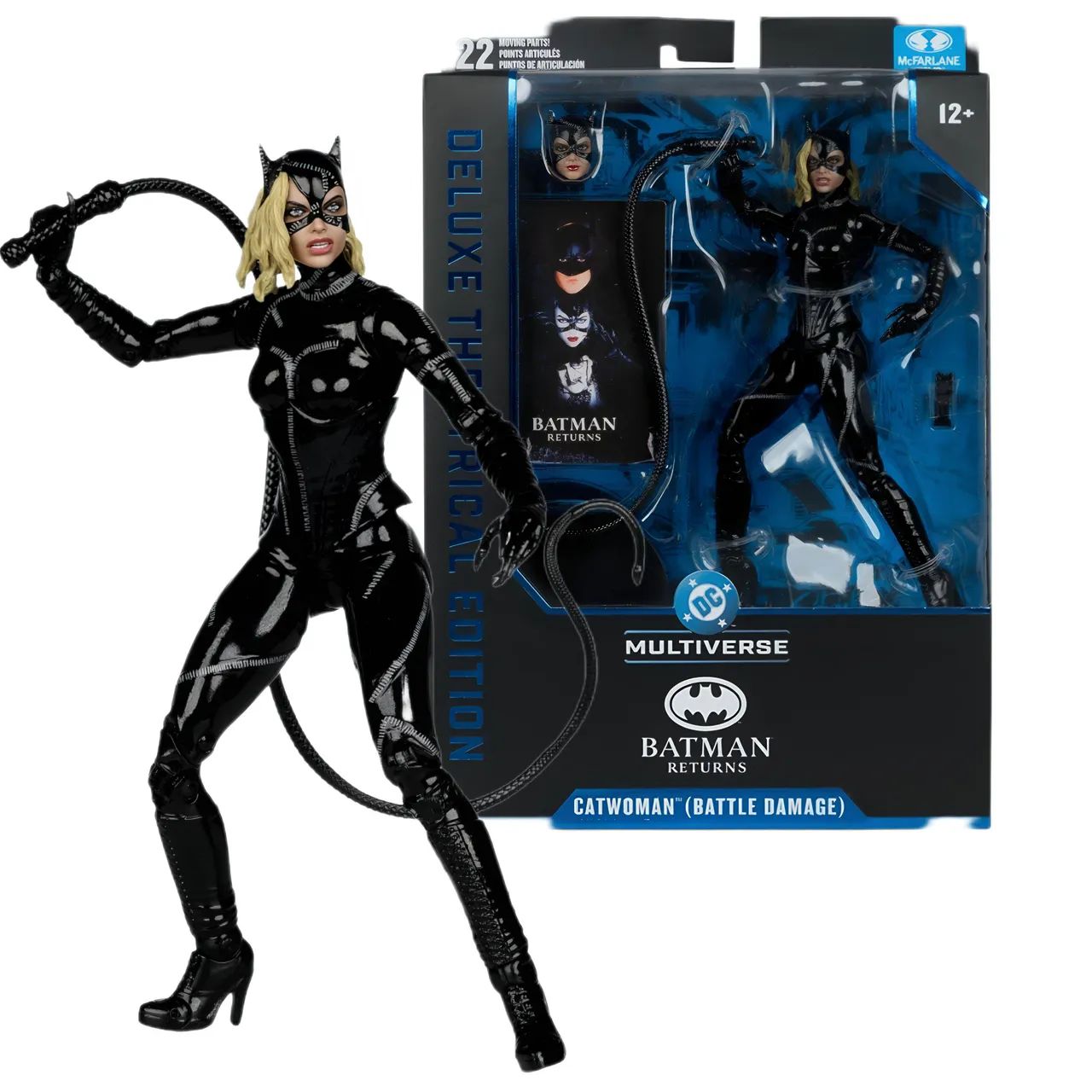 McFarlane Mulher Gato Theatrical Deluxe Ed.Battle Damage - Foto 3