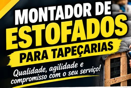 Montador de estofado e reforma de cadeiras 