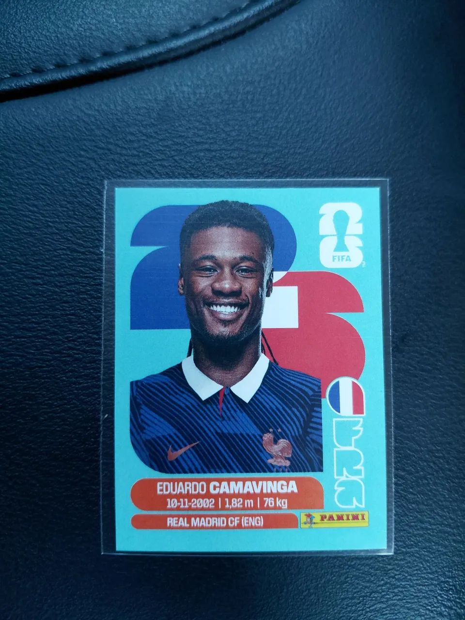 Figurinha Camavinga Real madrid (ENG)
