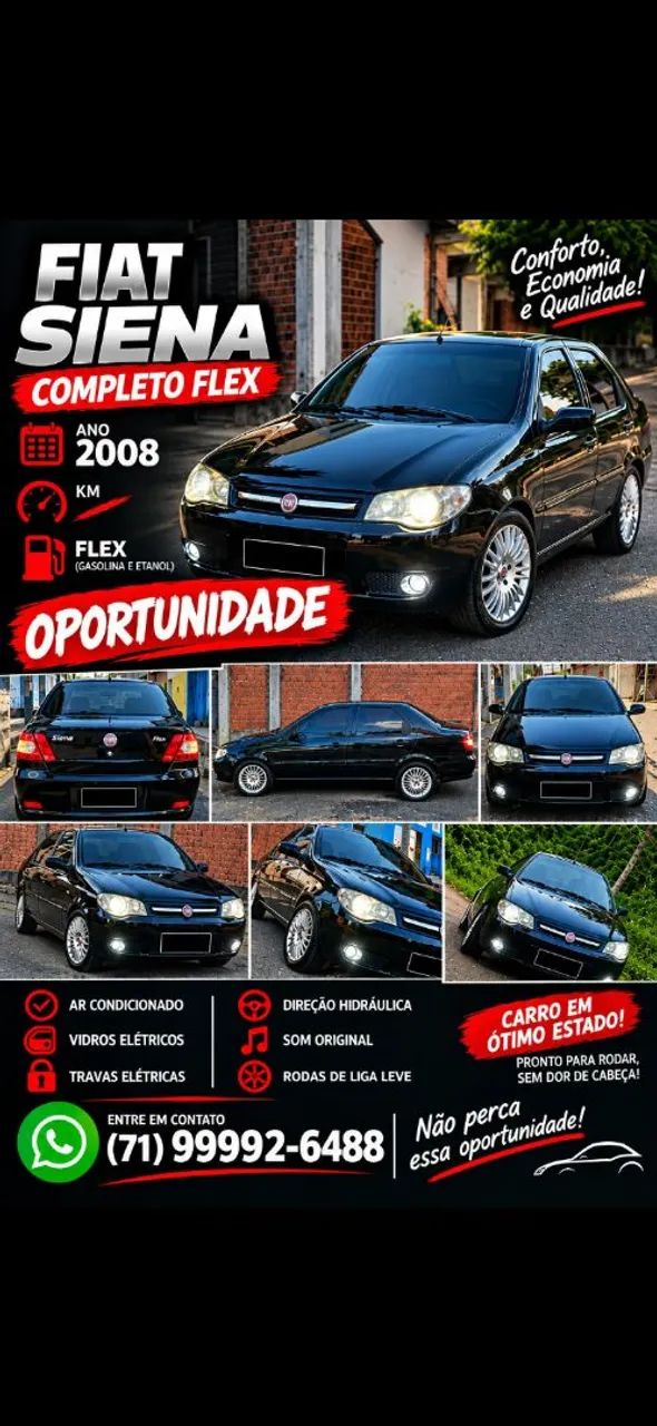 Fiat Siena 1.0 8V 2008