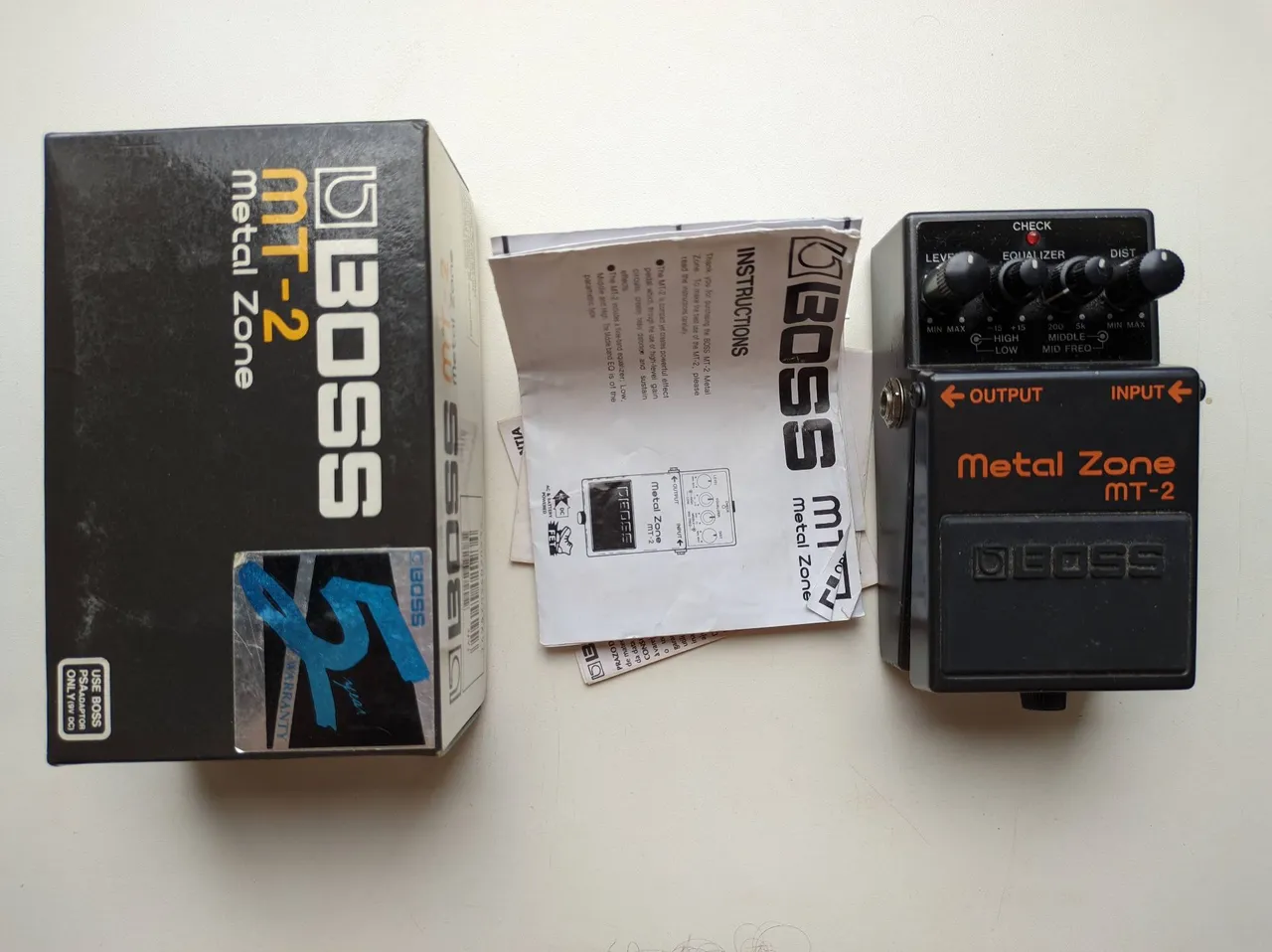 Pedal Boss DS-1 4a 40th limited edition black - Instrumentos