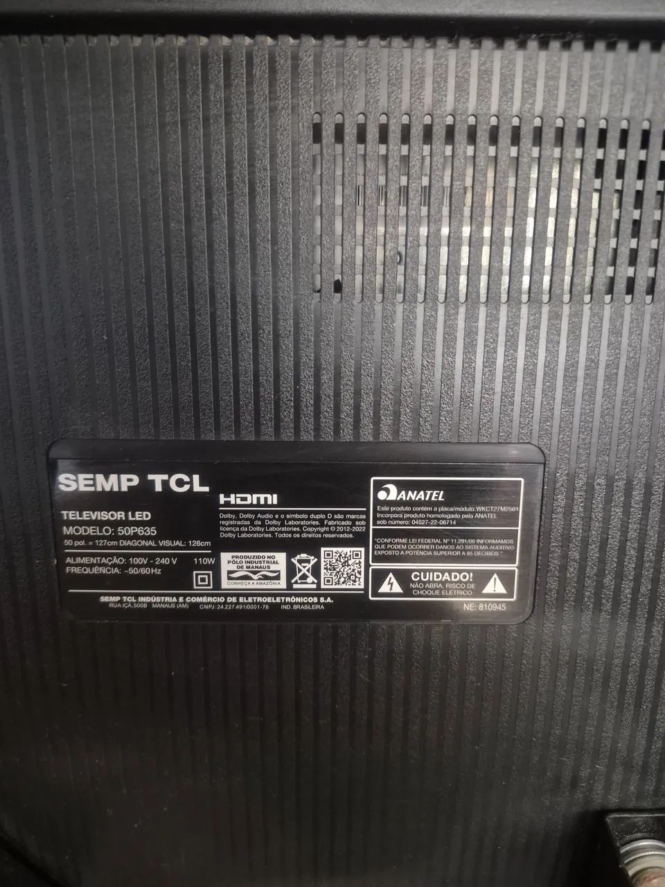 Tv smart tcl 50 polegadas super nova  - Foto 4