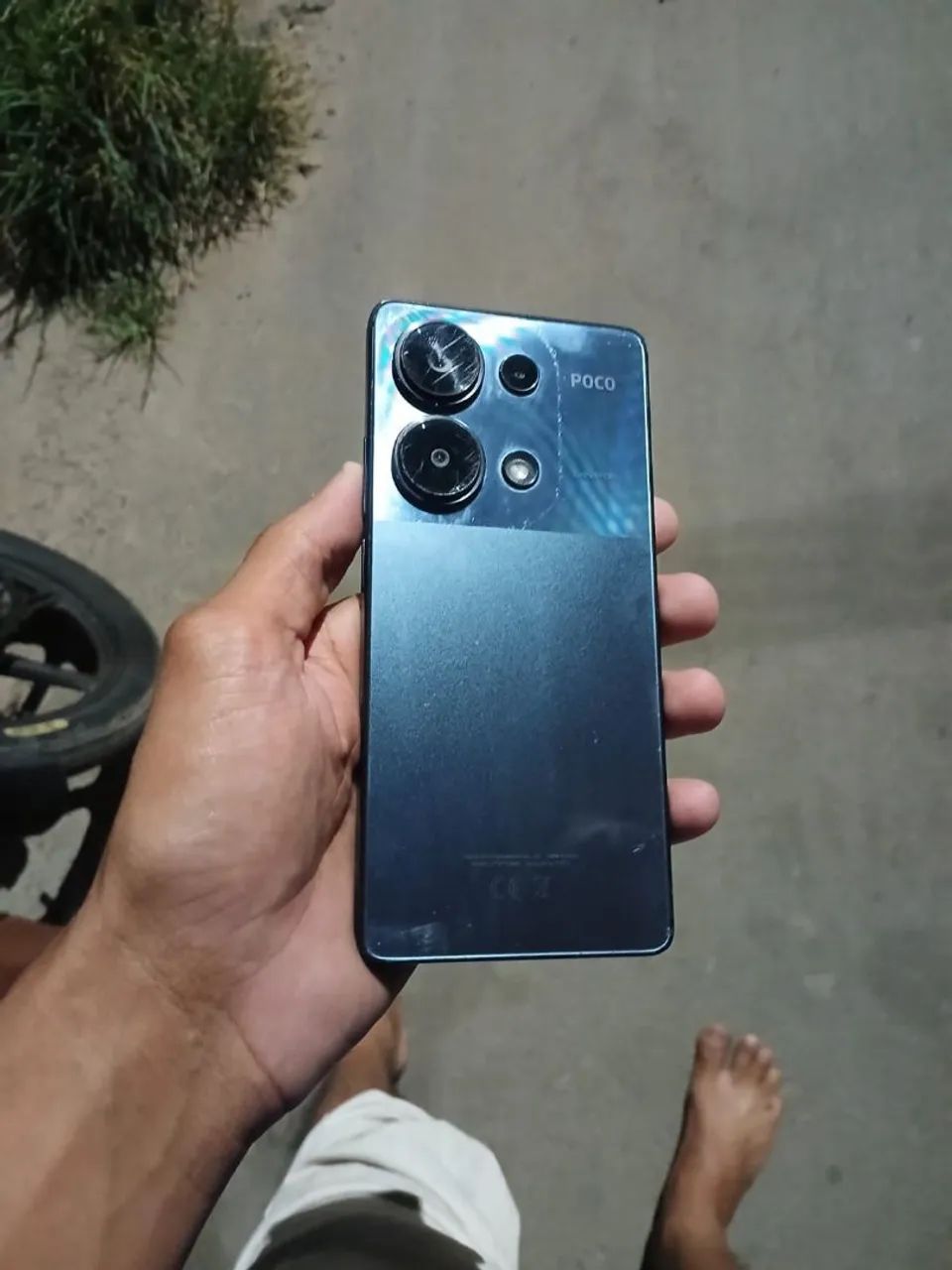 TROCO POCO M6 PRO EM IPHONE 