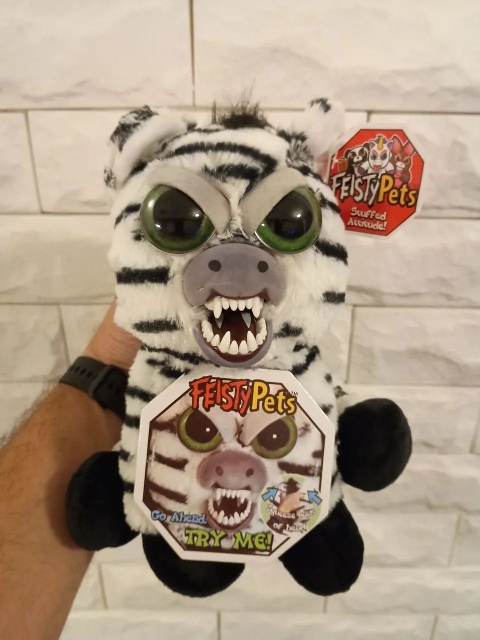 Feisty Pets zebra original Idiotic Ian - Foto 2