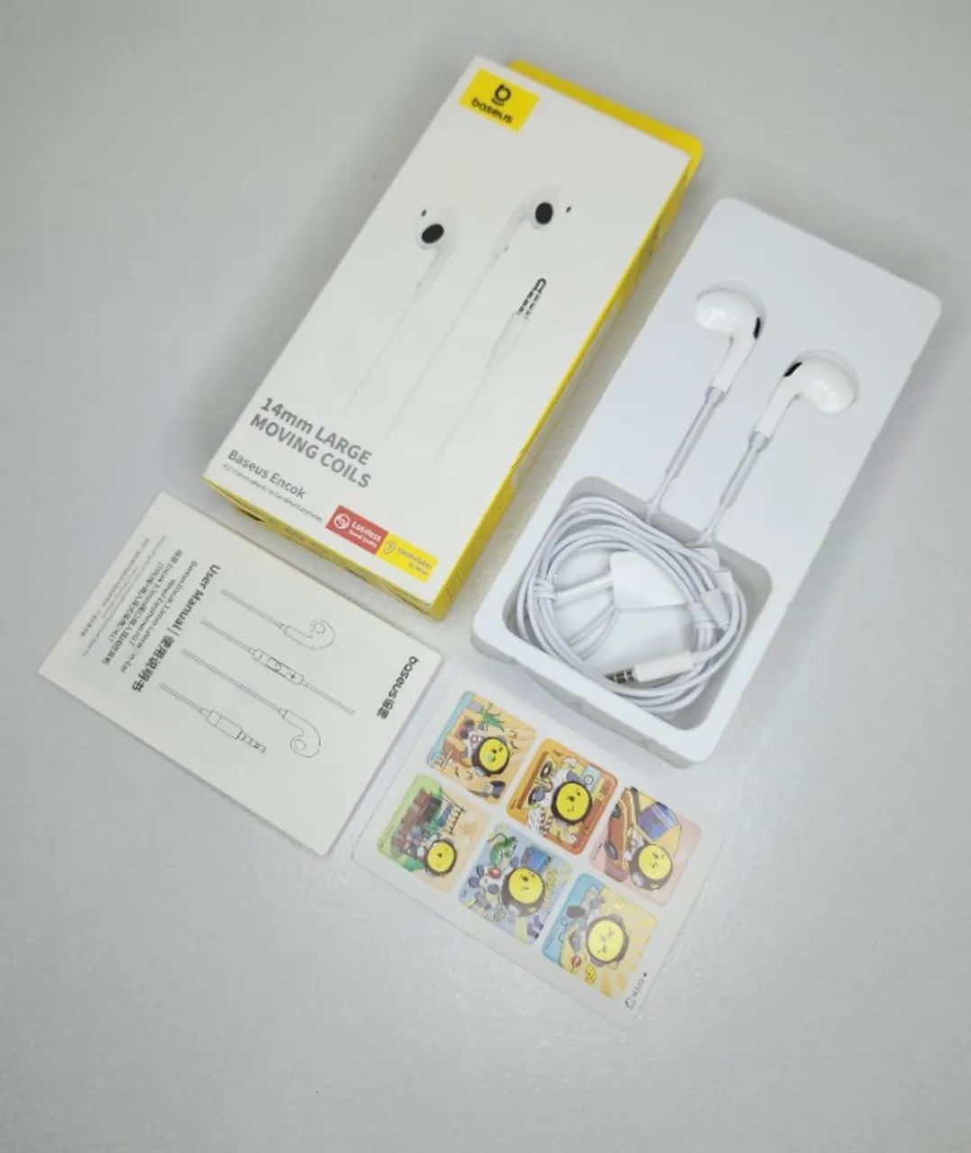Fone de Ouvido Baseus Com Microfone - Qualidade Top - Original  - Foto 2