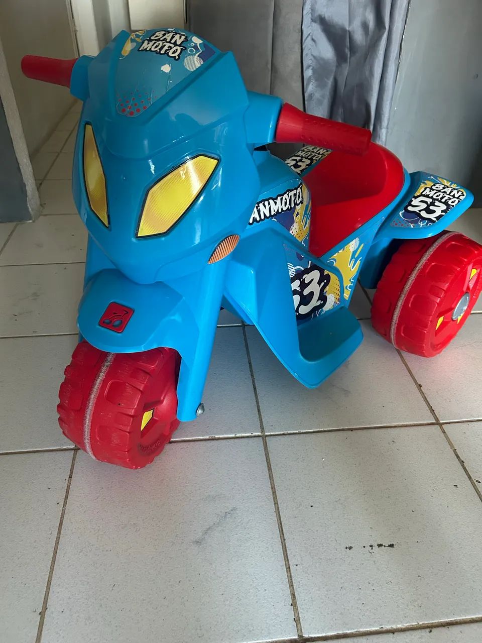 Moto elétrica bandeirante 