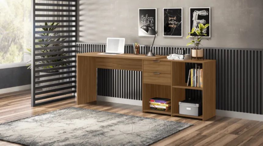 mesa de escritório - excelente estado - Foto 3