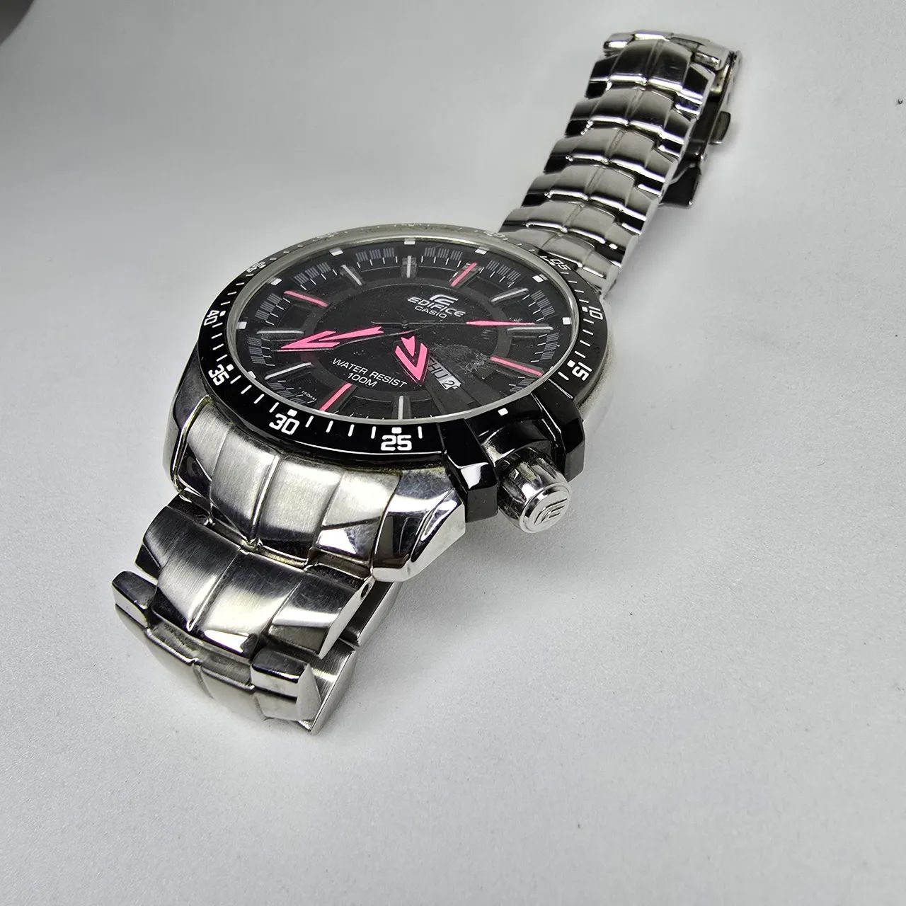 Relógio Casio Edifice EF-130D-1A4 Original - Foto 2
