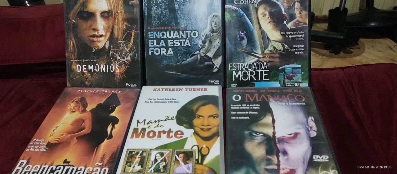 Pacote DVDs Terror Trash