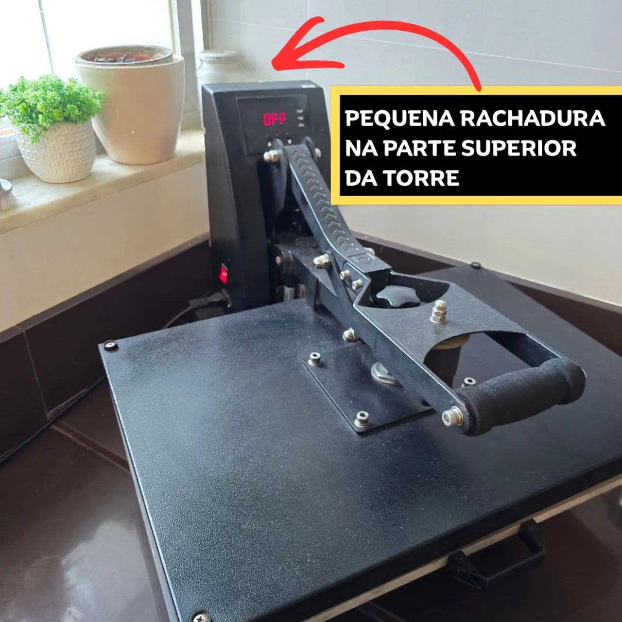 PRENSA AUTOMÁTICA PLANA 40 X 60 DE GAVETA - Foto 5